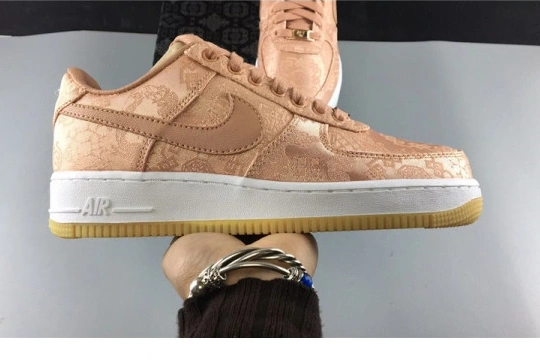 Clot CJ5290-600 Low Air Silk Rose  Force 1 Gold 0312